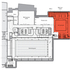 Lower ground floor plan – swimming pool and sports facility