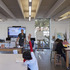 Inside one of the classrooms