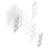 Façade construction axonometric