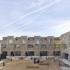 The houses are arranged around a courtyard