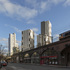 The tower heights vary in stepped segments