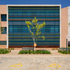 Solar shading wall