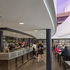 Café and bar are at ground level below a 100-seat cinema screen, which is accessed from a new mezzanine level