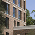 The scheme provides a strong brickwork aesthetic across all buildings