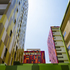 The buildings have been described as 