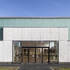 The glazing panels bring natural light into the building’s interior