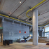 The irregularity of the site provided a unique opportunity to optimise structural grids resulting in RC flat slabs spanning over 12m, aided by only five internal columns