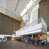 The reception area