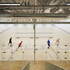 The squash courts