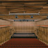 The whole building has a tightly functional, spare feeling