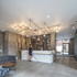 The reception area