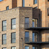View of the balconies