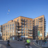 The CLT structure used, composed of 140-200mm floor slabs and 100-140mm wall slabs, weighs 2,300 tonnes 