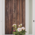 Materials are kept to a simple palette of white plaster and concrete, Cor-ten and timber