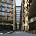 Three new public spaces have been created around the building