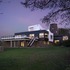 The Modernist home is built on the site of two disused windmills