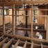The new timber floor and beams were mostly set above the existing in order to be as unobtrusive as possible