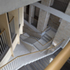 The architect wanted to make circulation around the already tight space as generous as possible