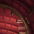 The main auditorium is lined in wood