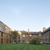 The tranquil courtyard
