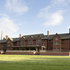 The West Court project presented a wonderful opportunity to incorporate old buildings into a new heart for the college