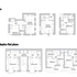Typical unit plans and west duplex flat plans