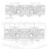 Challender Court site plan, floor plans and section AA