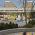 A cloister wrapping the play garden provides external circulation to the classrooms and covered play
