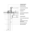 Balcony door jamb detail