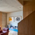 Living space inside one of the apartments