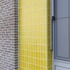 Each of the 45,000 tiles were painted by hand
