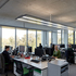 Occupying the two lengths of upper storey are offices