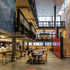 The foyer is the organisational locus of the new theatre complex