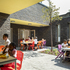 A sheltered space for outdoor play