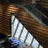 The triple-height reception space