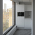 Residential windows on the upper floors are fitted almost flush to the face of the external brickwork in order to accommodate generous domestic details such as large internal window sills