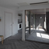 The set-back penthouse floor