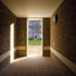 A corridor leading to the courtyard