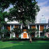 Elevation of senior staff housing including a four-bedroom home and the residence of the deputy head of mission