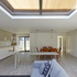 006_open_plan_space_brass_louvred_skylight_copyrightpaulriddle