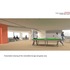 drawing of the remodelled lounge and games area