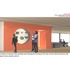 Presentation drawing of the panelled wall showing the forming of the new circular internal window