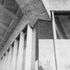 Junction between concrete and glass