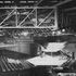 The stage from the upper tiers; electricians gallery in the girder
