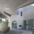 The entrance parvis