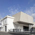 The existing building and the new addition