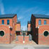 On the southern slope the buildings are organised around a circular court