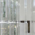 Obscured view through the acrylic screen wall