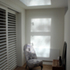 Dressing space with terrace above