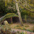 Its origins are derived from basket weave or hazel hurdles using woven rebar and Corten steel